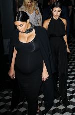 Pregnant KIM KARDASHIAN Leaves Craig
