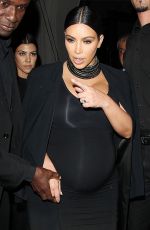 Pregnant KIM KARDASHIAN Leaves Craig