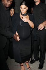 Pregnant KIM KARDASHIAN Leaves Craig