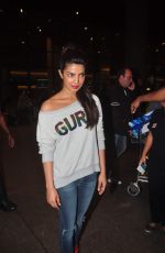 PRIYANKA CHOPRA at Mumbai Airport 10/10/2015