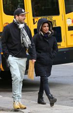 PRIYANKA CHOPRA on the Set of Quantico in Monrteal, 10/14/2015