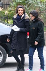 PRIYANKA CHOPRA on the Set of Quantico in Monrteal, 10/14/2015