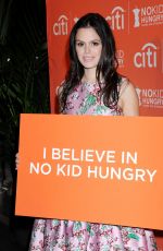 RACHEL BILSON at No Kid Hungry Benefit Dinner in Los Angeles 10/14/2015