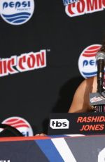 RASHIDA JONES at tnt/tbs Panel at Comic-con in New York 10/09/2015