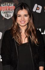 REBECCA BLACK at Los Angeles Haunted Hayride Black Carpet Premiere Night in Los Angeles 10/04/2015
