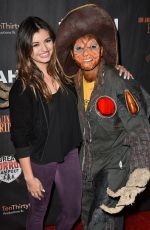 REBECCA BLACK at Los Angeles Haunted Hayride Black Carpet Premiere Night in Los Angeles 10/04/2015