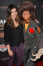 REBECCA BLACK at Los Angeles Haunted Hayride Black Carpet Premiere Night in Los Angeles 10/04/2015