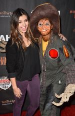 REBECCA BLACK at Los Angeles Haunted Hayride Black Carpet Premiere Night in Los Angeles 10/04/2015