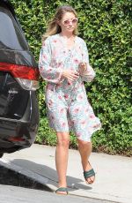 REBECCA GAYHEART Leaves Her Home in Los Angeles 10/14/2015