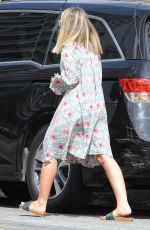 REBECCA GAYHEART Leaves Her Home in Los Angeles 10/14/2015