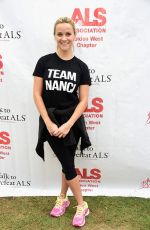 REESE WITHERSPOON at 13th Annual LA County Walk to Defeat ALS 10/18/2015