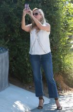 REESE WITHERSPOON Heading to a Friend House in Los Angeles 10/10/2015