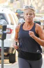 REESE WITHERSPOON Out for Jogging in Los Angeles 10/23/2015