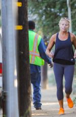 REESE WITHERSPOON Out for Jogging in Los Angeles 10/23/2015