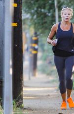 REESE WITHERSPOON Out for Jogging in Los Angeles 10/23/2015
