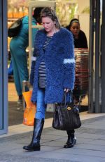 RENEE ZELLWEGER on the Set of Bridget Jones 3 in London 10/07/2015