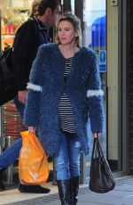 RENEE ZELLWEGER on the Set of Bridget Jones 3 in London 10/07/2015