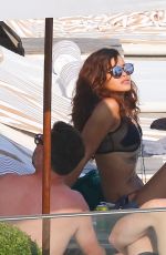 RIHANNA and CARA DELEVINGNE in Bikinis in Rio de Janeiro 09/27/2015