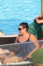 RIHANNA and CARA DELEVINGNE in Bikinis in Rio de Janeiro 09/27/2015