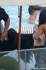 RIHANNA and CARA DELEVINGNE in Bikinis in Rio de Janeiro 09/27/2015