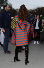 RIHANNA Arrives at Eiffel Tower in Paris 10/04/2015
