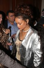 RIHANNA Arrives at L