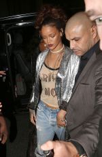 RIHANNA Arrives at L