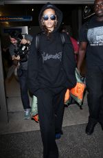 RIHANNA Arrives at LAX Airport in Los Angeles 10/06/2015