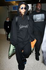 RIHANNA Arrives at LAX Airport in Los Angeles 10/06/2015