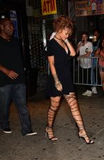 RIHANNA Arrives at Spotted Pig in New York 09/07/2015