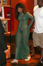 RIHANNA Out and About in Rio De Janeiro 09/27/2015