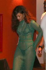 RIHANNA Out and About in Rio De Janeiro 09/27/2015