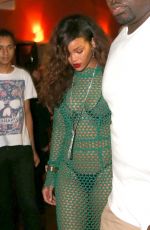 RIHANNA Out and About in Rio De Janeiro 09/27/2015