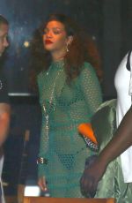 RIHANNA Out and About in Rio De Janeiro 09/27/2015