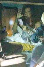RIHANNA Returns to Her Hotel by Helicopter after Her Rock in Rio Performance in Rio de Janeiro 09/26/2015