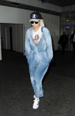 RITA ORA Arrives at Heathrow Airport in London 10/17/2015