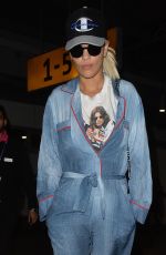 RITA ORA Arrives at Heathrow Airport in London 10/17/2015