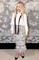 RITA ORA at Chanel Exhibition Party in London 10/12/2015