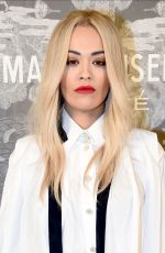 RITA ORA at Chanel Exhibition Party in London 10/12/2015