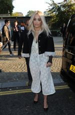 RITA ORA at Chanel Exhibition Party in London 10/12/2015