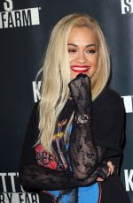 RITA ORA at Knott’s Scary Farm Black Carpet in Buena Park 10/01/2015