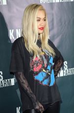 RITA ORA at Knott’s Scary Farm Black Carpet in Buena Park 10/01/2015