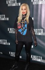 RITA ORA at Knott’s Scary Farm Black Carpet in Buena Park 10/01/2015