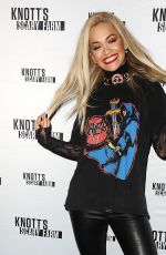 RITA ORA at Knott’s Scary Farm Black Carpet in Buena Park 10/01/2015