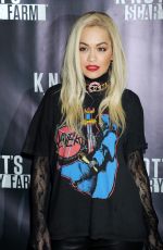 RITA ORA at Knott’s Scary Farm Black Carpet in Buena Park 10/01/2015