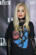 RITA ORA at Knott’s Scary Farm Black Carpet in Buena Park 10/01/2015