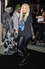RITA ORA at Knott’s Scary Farm Black Carpet in Buena Park 10/01/2015