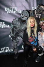 RITA ORA at Knott’s Scary Farm Black Carpet in Buena Park 10/01/2015