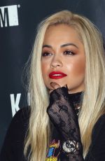 RITA ORA at Knott’s Scary Farm Black Carpet in Buena Park 10/01/2015