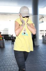 RITA ORA at Los Angeles international Airport 10/06/2015
